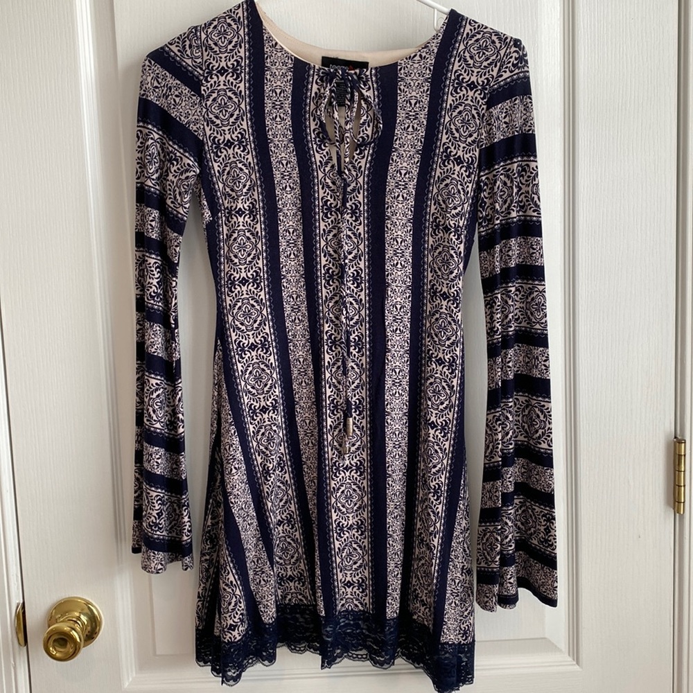 Vintage Bohemian Style Dress